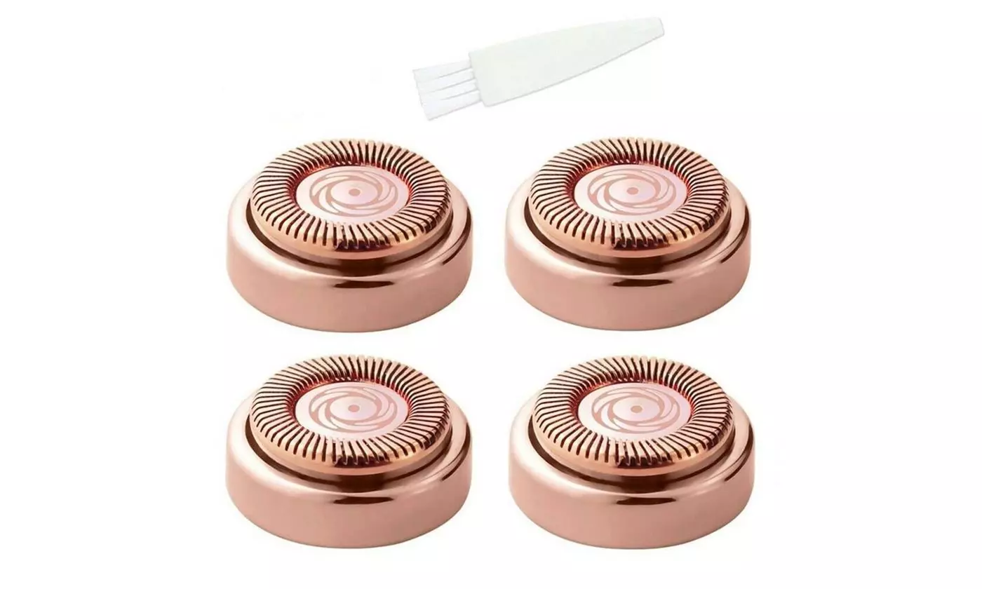 For Flawless Hair Remover 4pcs Replacement Heads Count Replacing Blades Cleaning - Primary Image