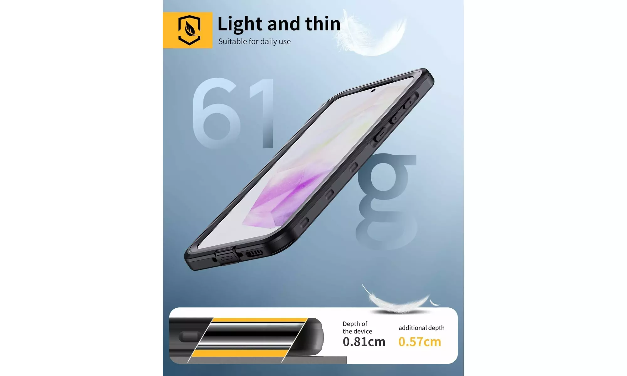 For Samsung Galaxy A35 5G Case Waterproof Shockproof Underwater Heavy Duty Cover
