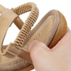Image 3: Plus Size (4.5-10) Women's Comfy Sandals, Comfort Slip On Summer's Sandals 