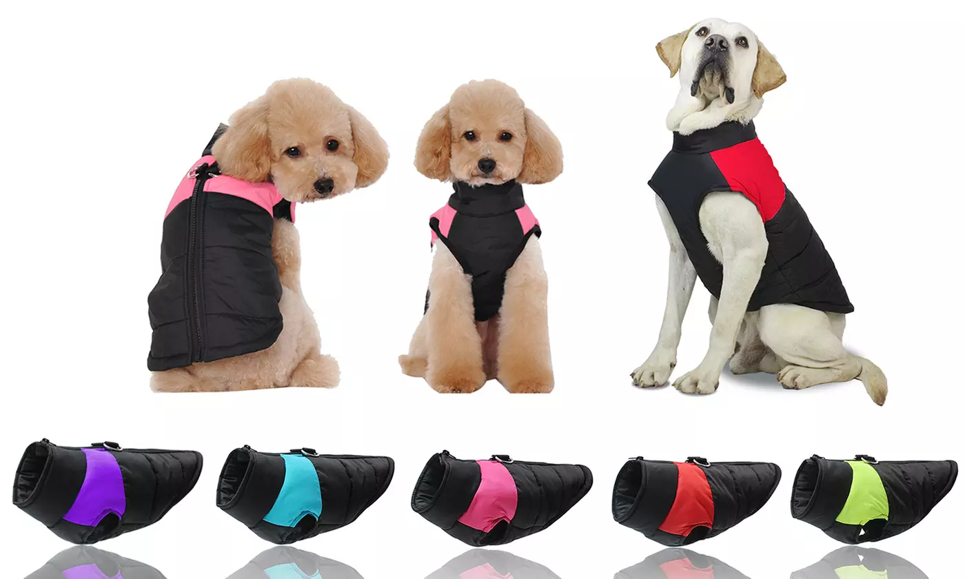 Cold Weather Waterproof Dog Warm Vest Coat Pet Winter Clothes  - Primary Image
