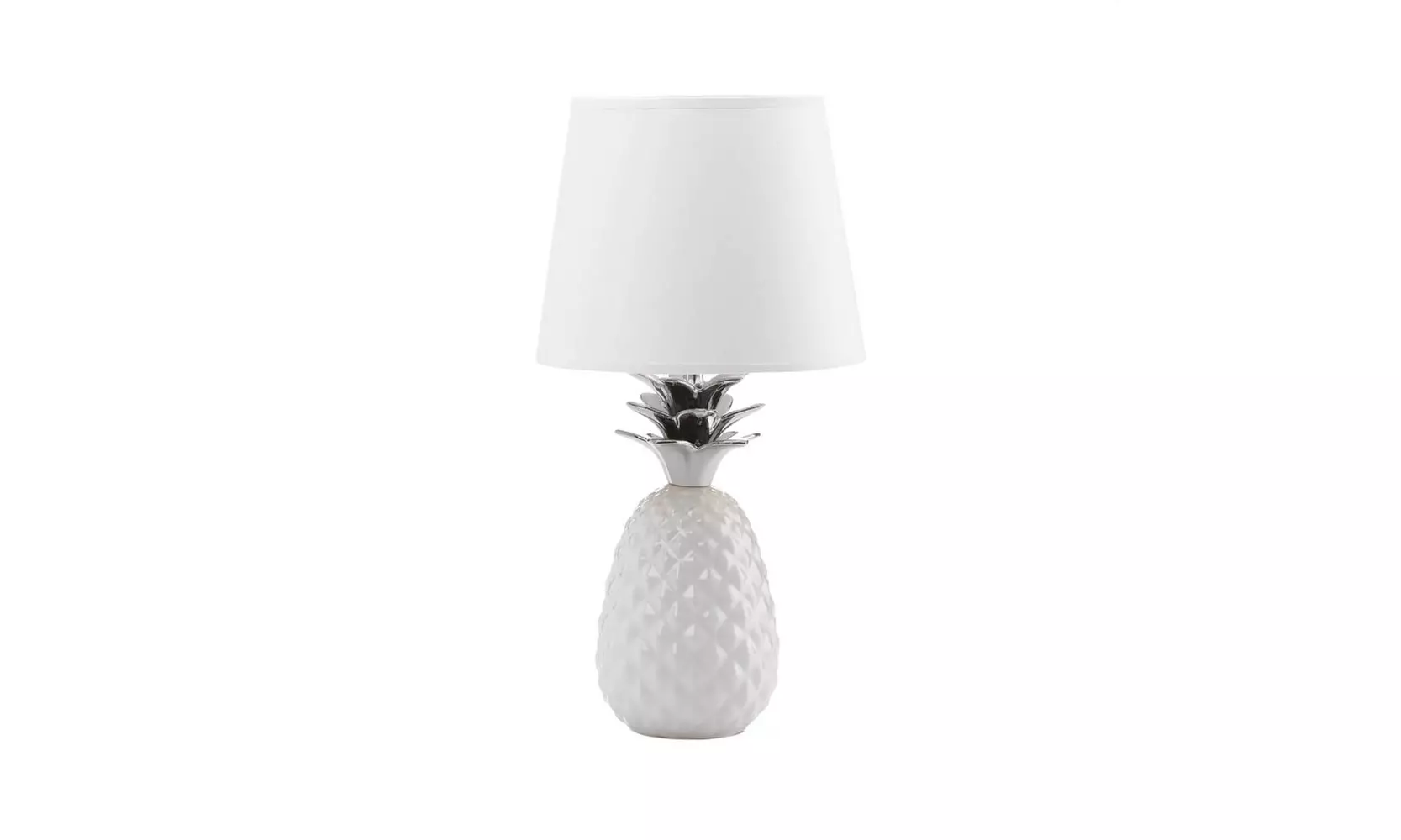 Silver Topped Pineapple Table Lamp - Primary Image