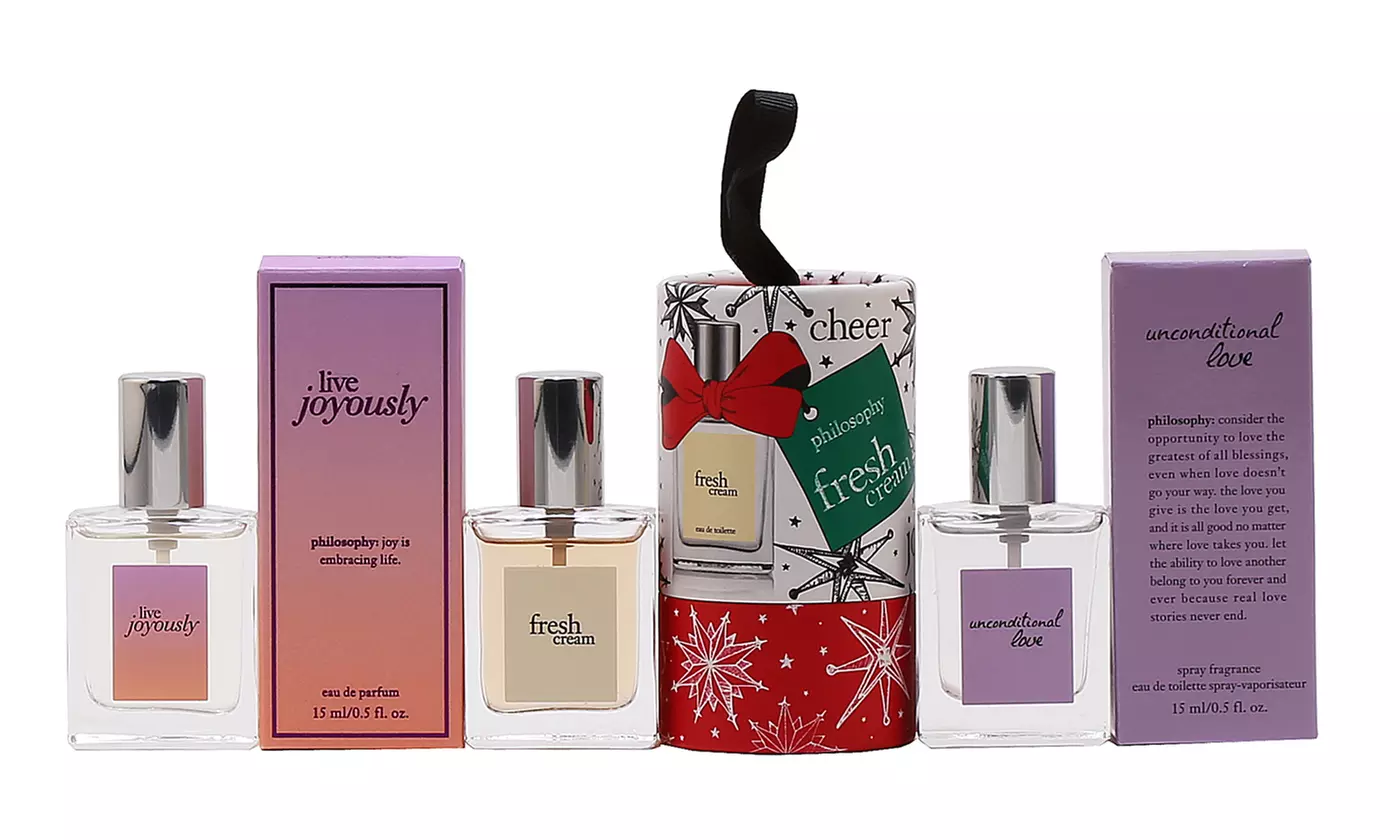 Philosophy STOCKING STUFFER 3 or 4 piece .5OZ SPRAYS