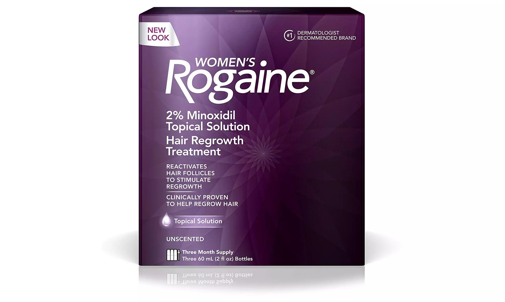 Women's Rogaine 2% Minoxidil Topical Solution 3-Month Supply - Primary Image