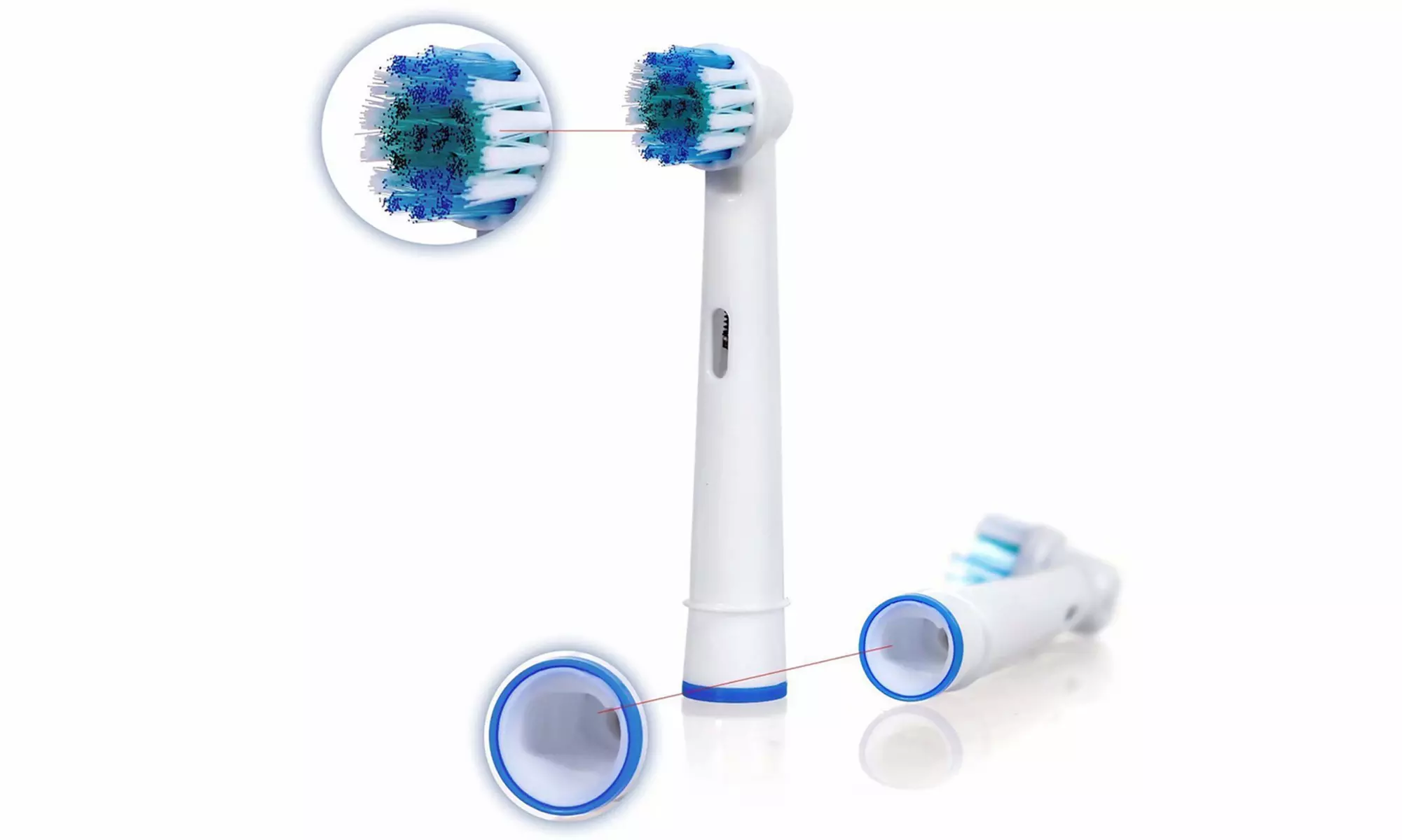 12 Pack Replacement Brush Heads for Oral B Electric Toothbrushes
