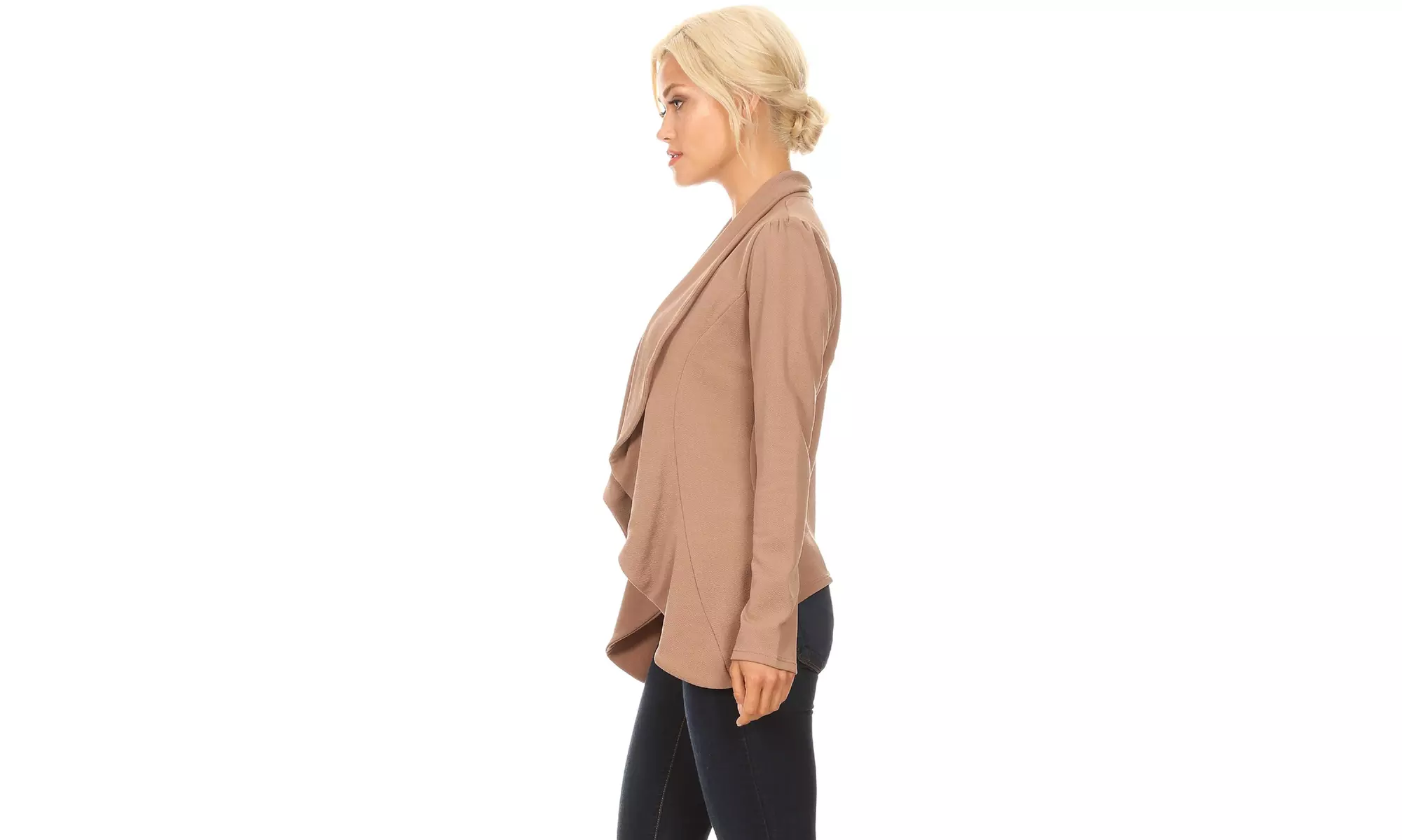 MOA Collection Women's Casual Solid Blazer Jacket