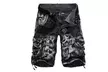 Men's Multi-Pocket Durable Cargo Camouflage Shorts 2292 - Second Medium