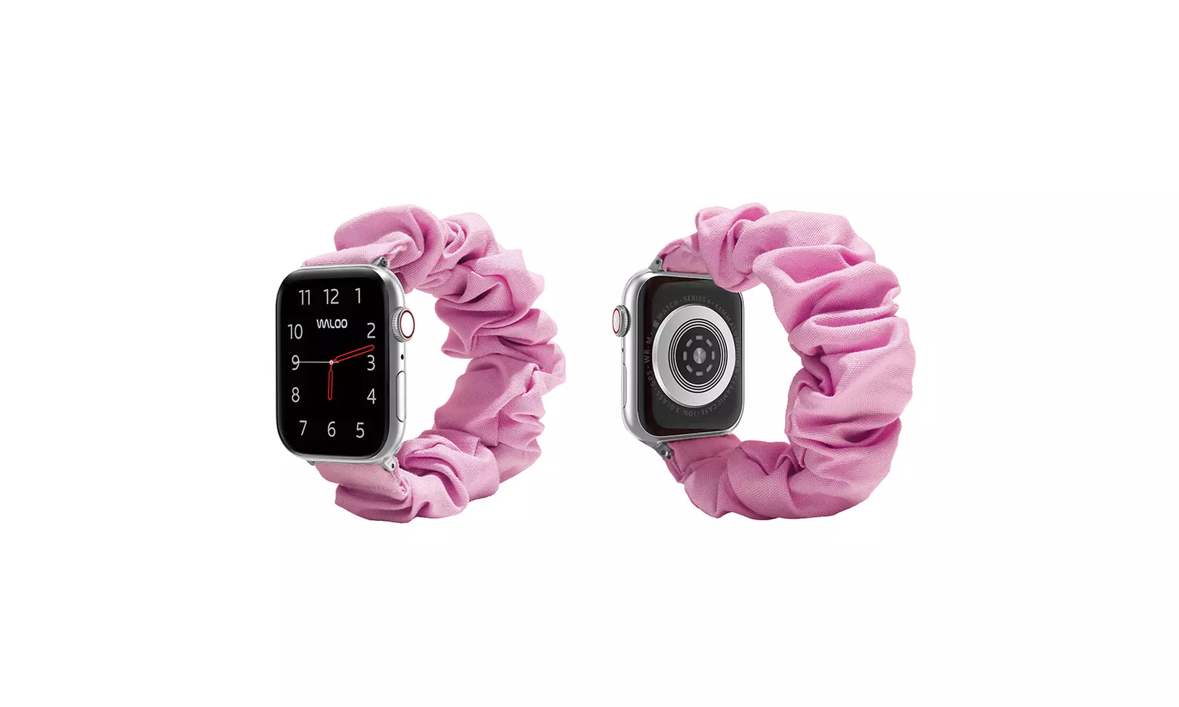 Waloo Elastic Scrunchie Band for All Apple Watch Series