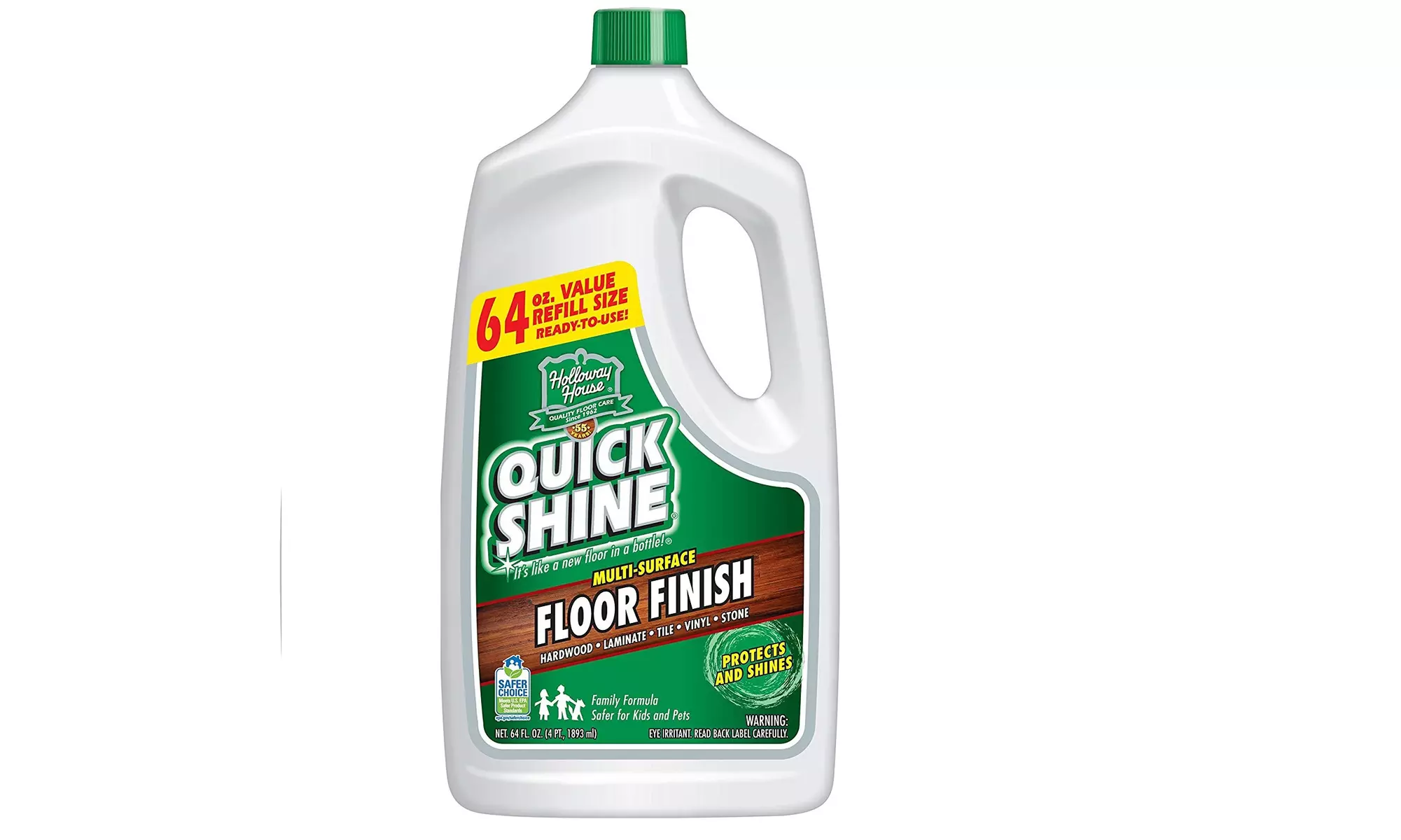 Quick Shine Multi-Surface Floor Finish and Polish, 64 oz. Refill Bottle - Primary Image