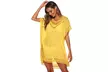 Women's Mesh Beach Cover Ups Crochet Tassel Bathing Suit Bikini Dress - Second Medium