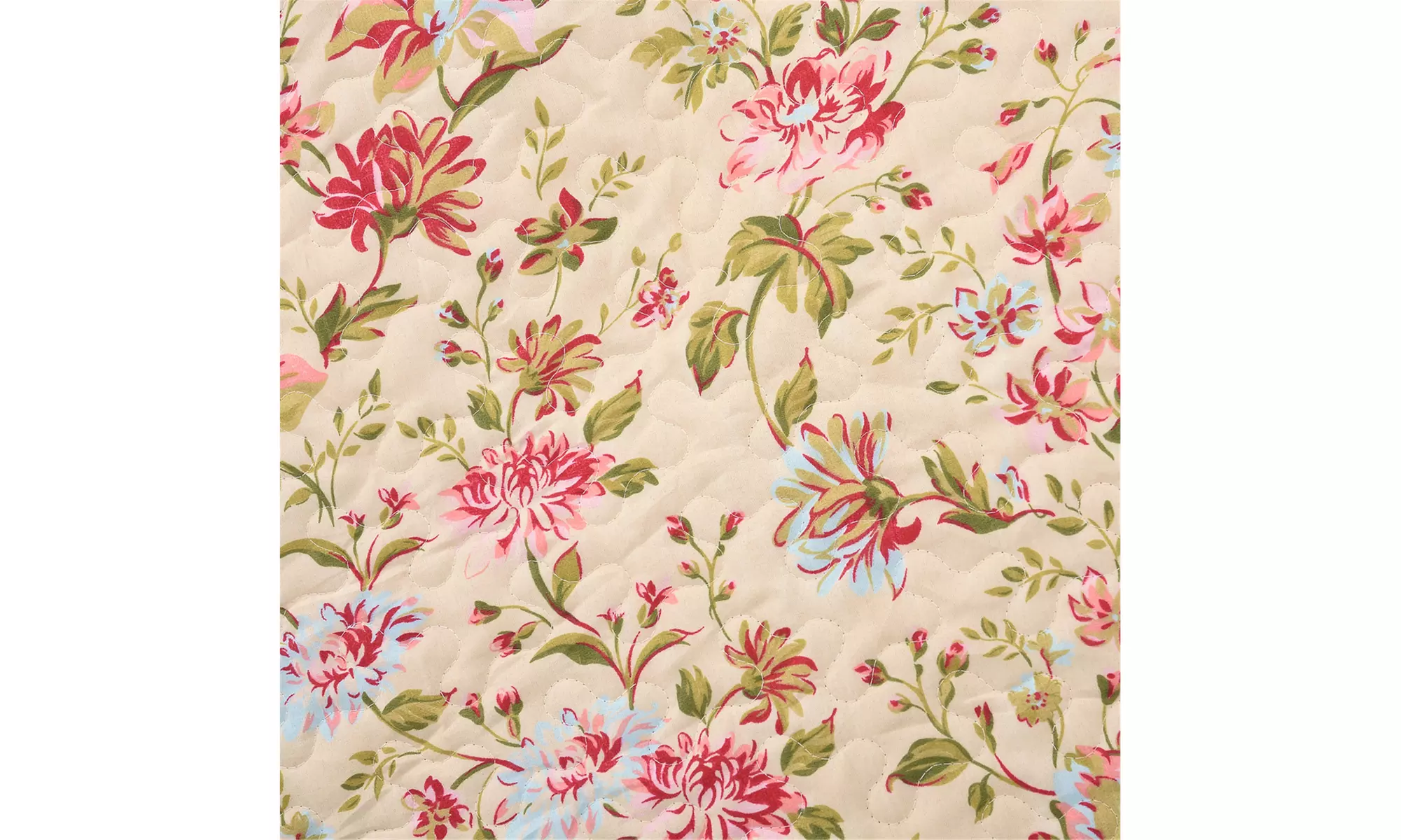 JML 3-Piece Reversible Quilt Set,Home Collection Printed Bedspread With 2 Shams