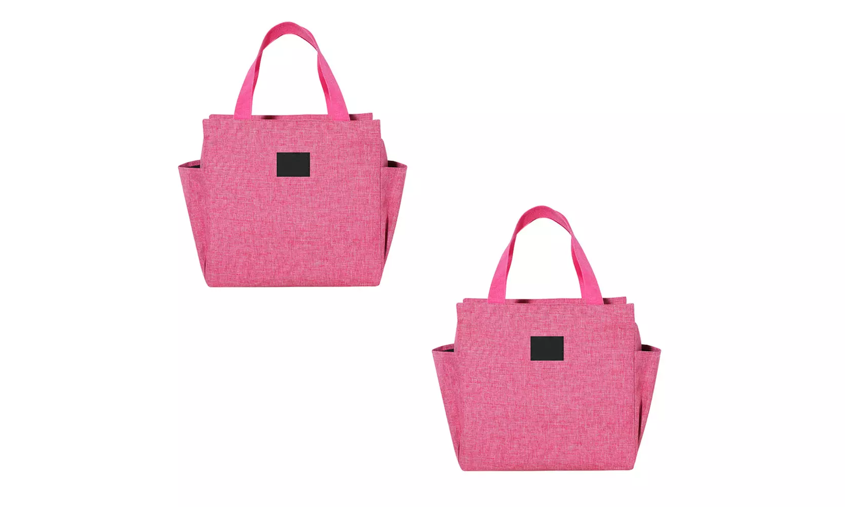 US 1-2 Pc Insulated Lunch Bag Thermo Cooler Hot Cold Box Kids Adults Work Office