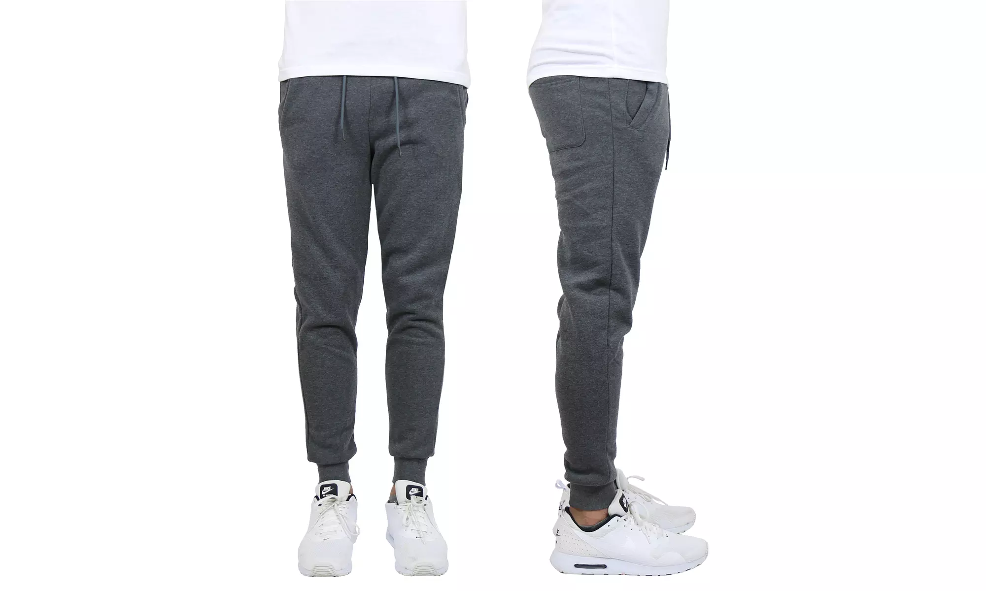 Men's Fleece-Lined Jogger Sweatpants, Galaxy by Harvic (Sizes S to 2XL)