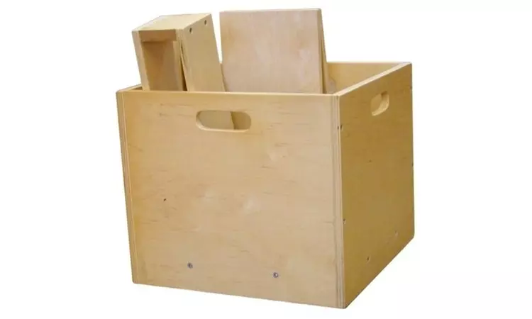 A  Childsupply F8823 Block Cart with Casters - Second Medium
