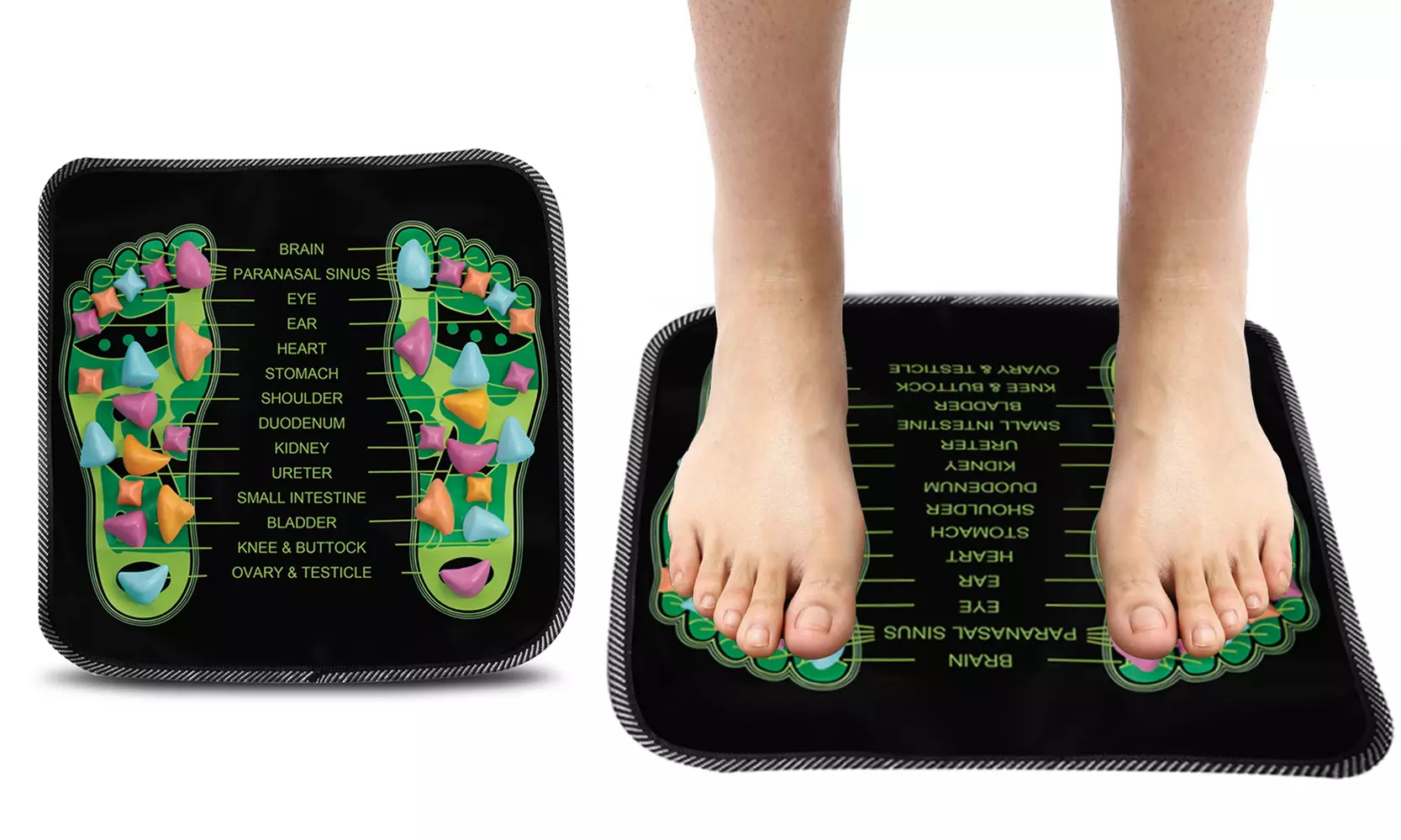 Pain-Relief Portable Massage Mat - Primary Image