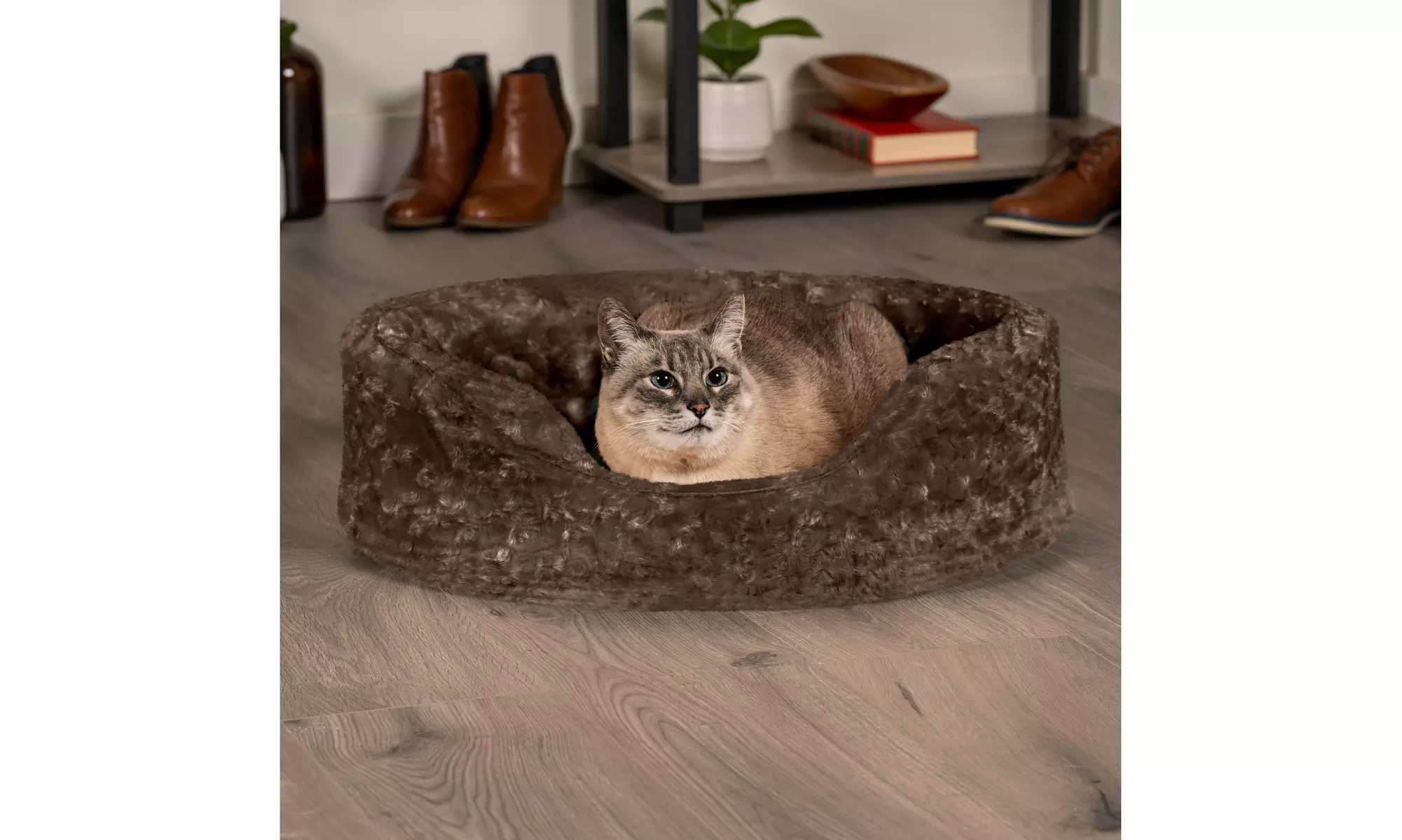 FurHaven Pet Products Ultra Plush Oval Lounger Dog Bed - Primary Image