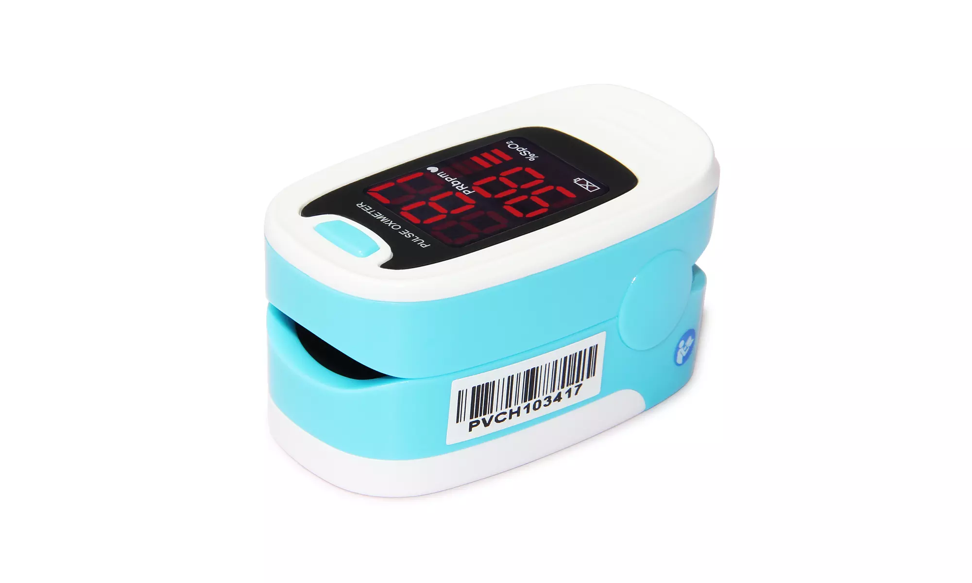  Fingertip Pulse Oximeter with small bag and lanyard,Lightweight Carry - Primary Image