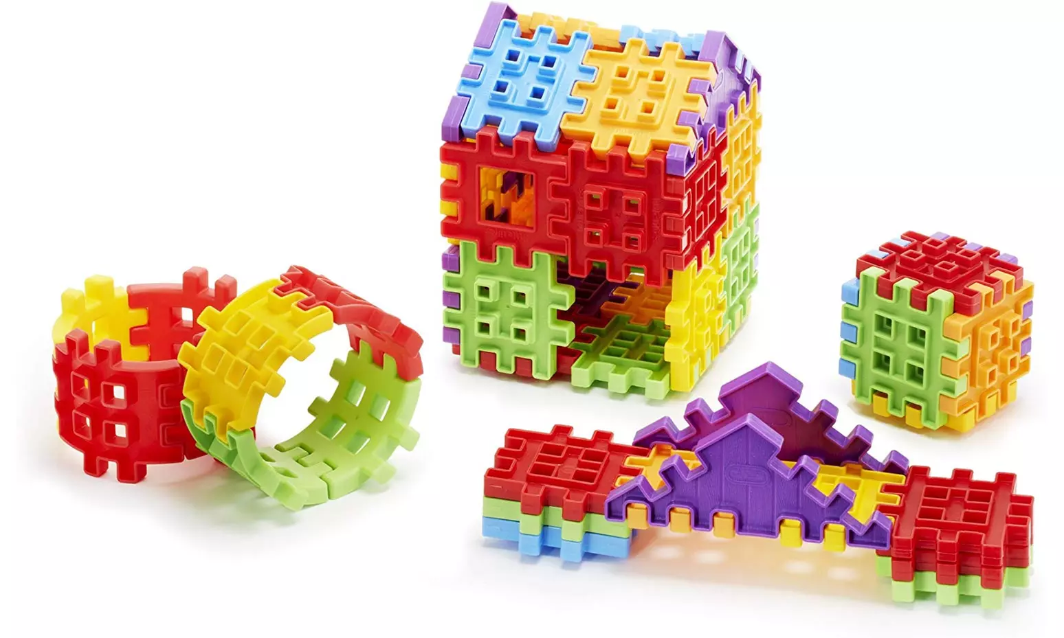 Little Tikes Waffle Blocks Bag (100 Piece) - Second Medium