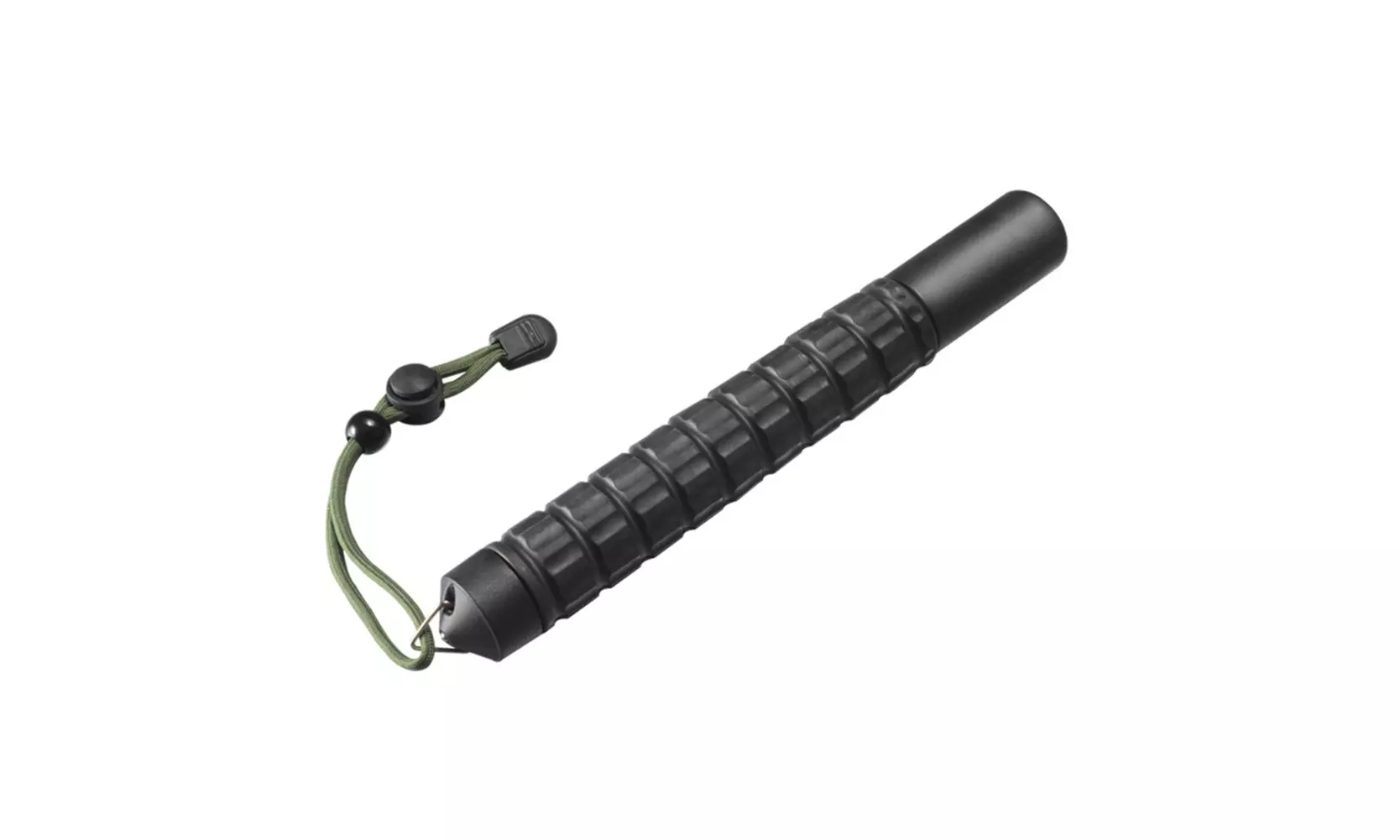 US 1-2 Pc Plastic Steel Edc Designers Stick Whip Three Section Telescopic Whip - Primary Image