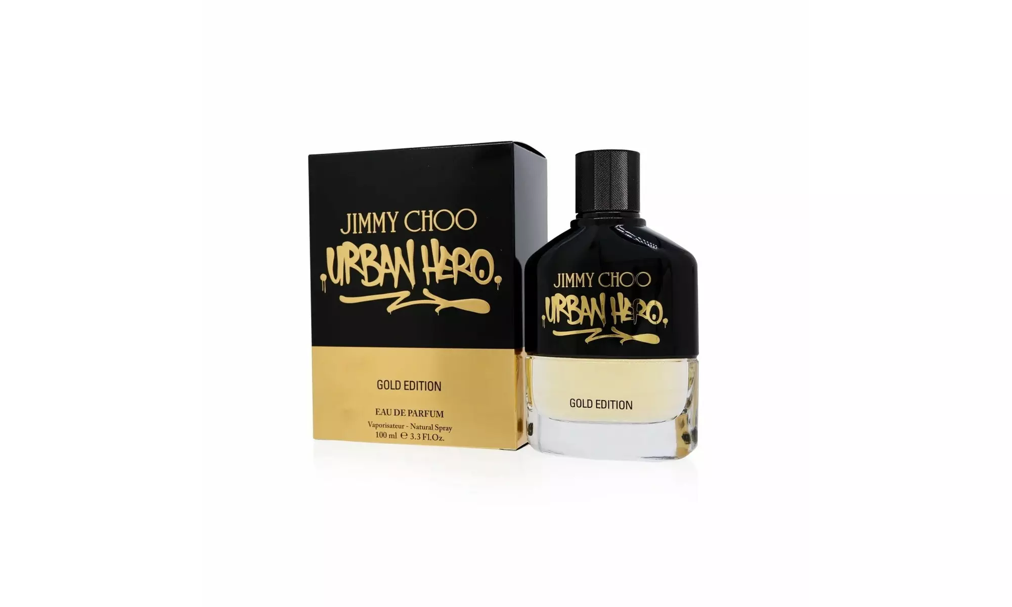 Jimmy Choo Urban Hero Gold Edition EDP Spray for Men 3.3 Fl. Oz. 