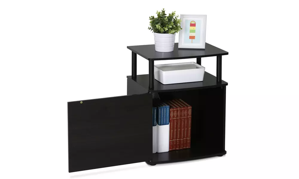 Furinno Jaya Utility Design End Table - Primary Image