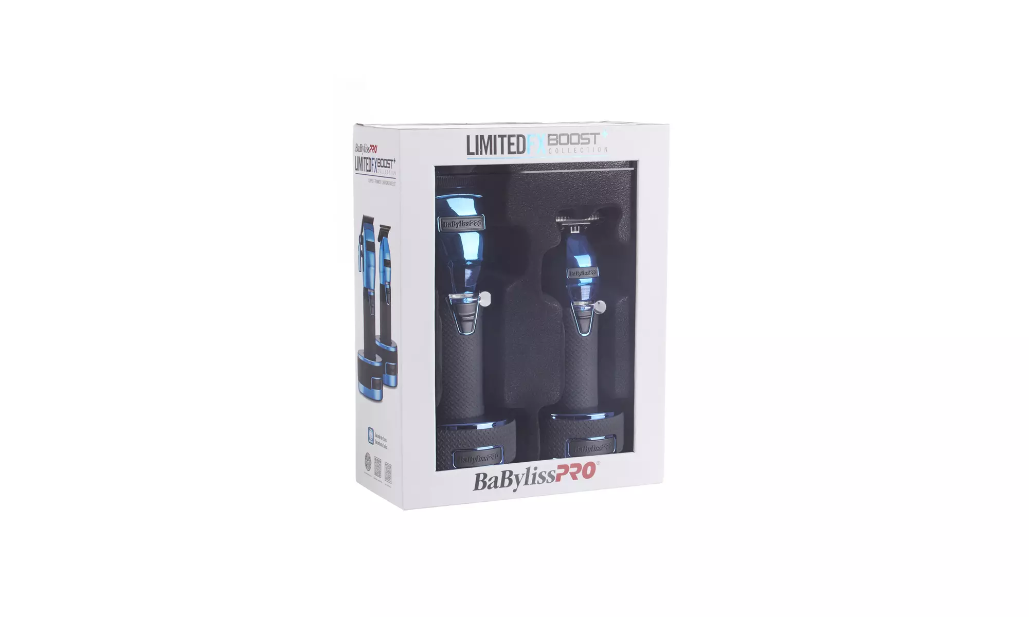 Babyliss Pro Limited FX Boost Clipper and Trimmer Set W/ Base Blue Holiday Set - Primary Image