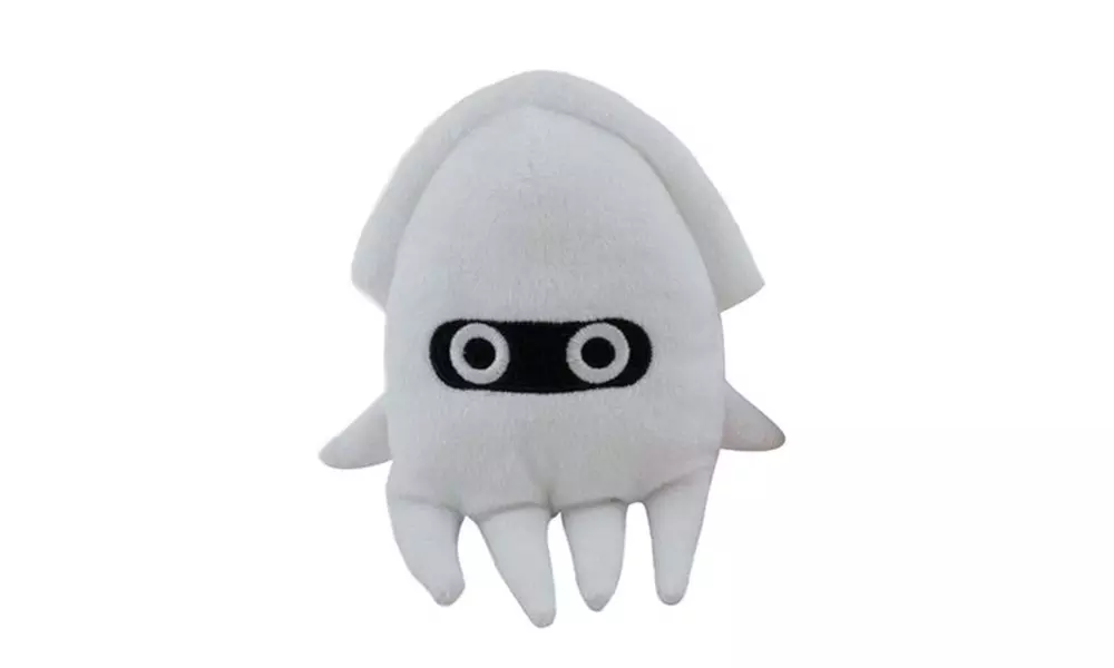 Nintendo Super Mario Blooper Cute Soft Plush Toy 6" - Primary Image