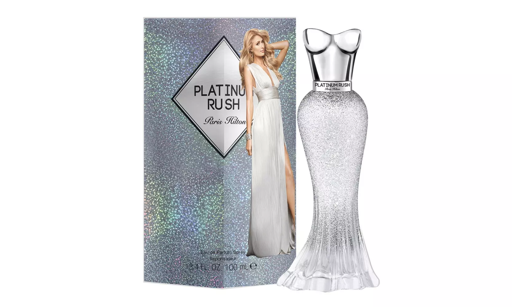 Paris Hilton Platinum Rush Eau de Parfum 3.4 oz / 100 ml Spray For Women - Primary Image