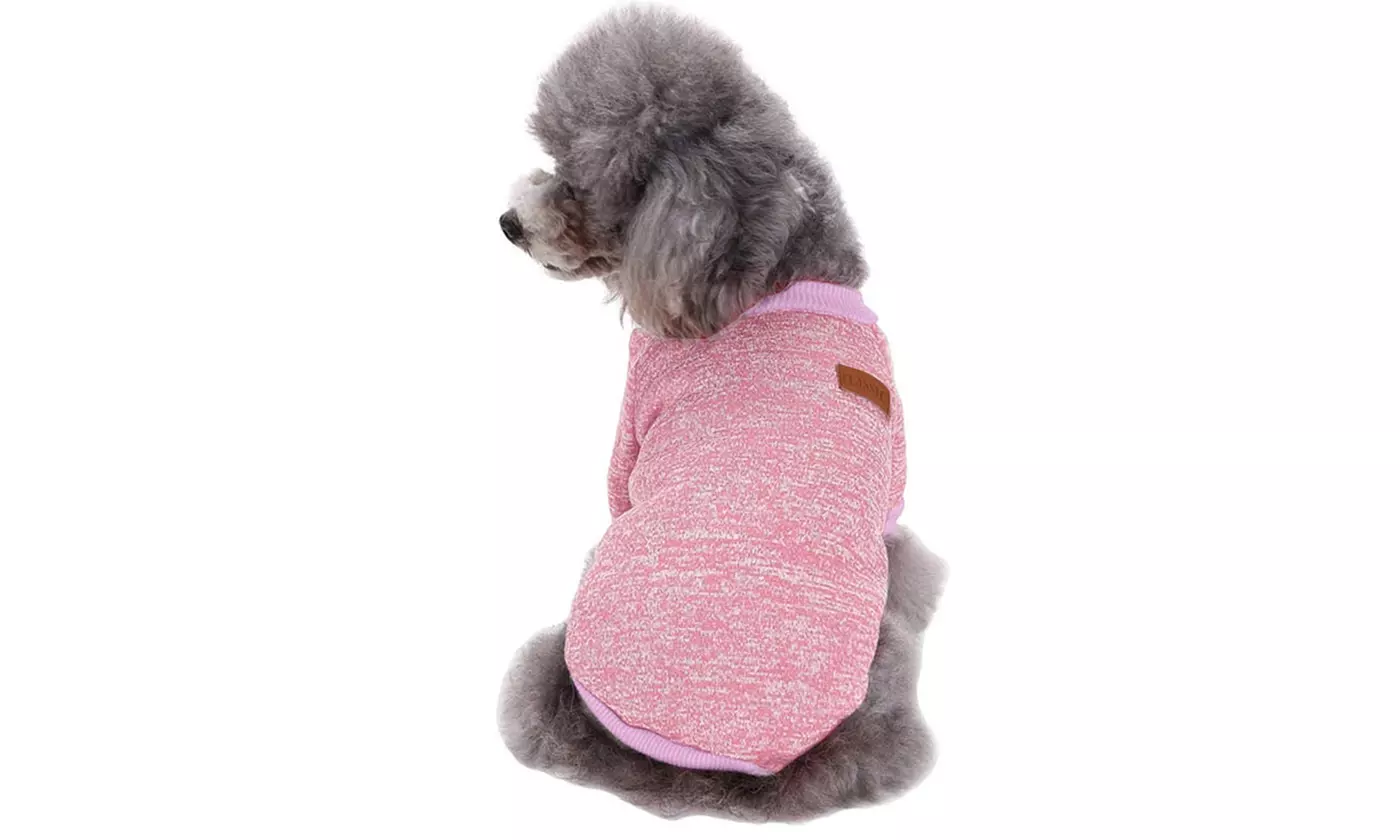 Pet Dog Cat Warm Fleece Vest Clothes Coat Puppy Shirt Sweater Apparel XS-XXL