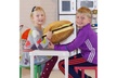 Cheeseburger Pillow Fluffy Stuffed Hamburger Pillow Soft Burger Food Plush Toy  - Second Medium