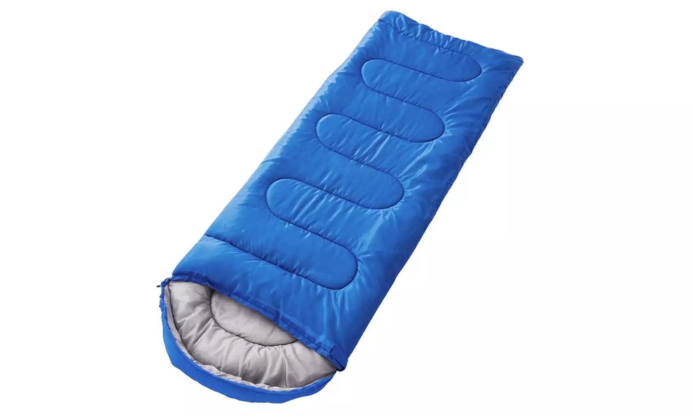 LakeForest 3-Season Sleeping Bag for Adults Warm Cozy Cold Weather Camping Gear