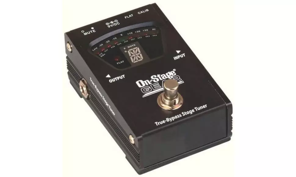 On-Stage GTA7800 True-Bypass Pedal Tuner - Second Medium