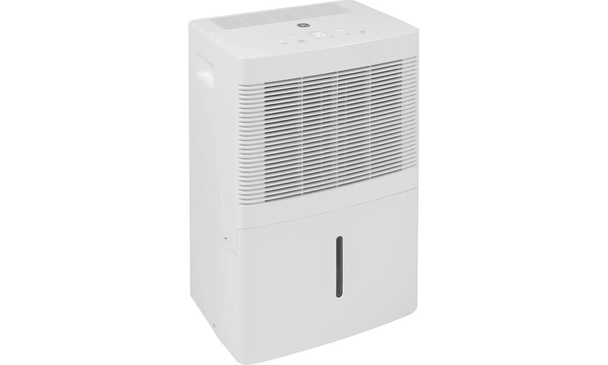 GE 115-Volt 20-Pint Portable Dehumidifier with Drain, White, ADEW20LY - Primary Image