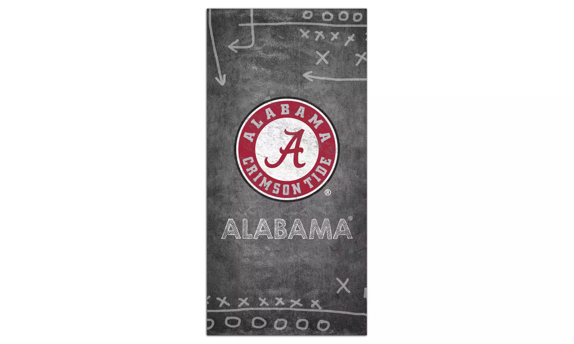 Fan Creations NCAA 6"x12" Chalk Playbook Home Sign - Primary Image