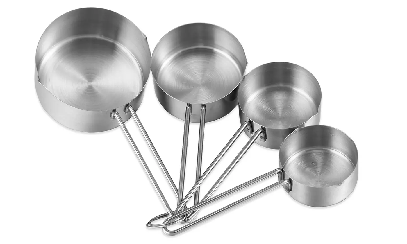 iMounTEK Stainless Steel Stackable Measuring Cups (4 Piece) - Primary Image