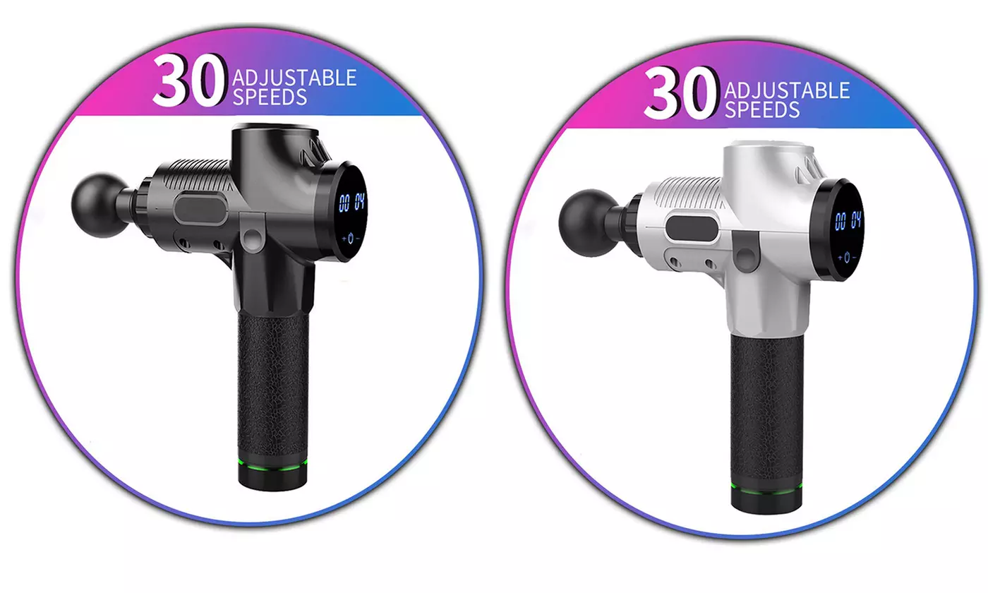 Percussion Massage Gun, 30 Speeds Professional Handheld Muscle Massager - Primary Image