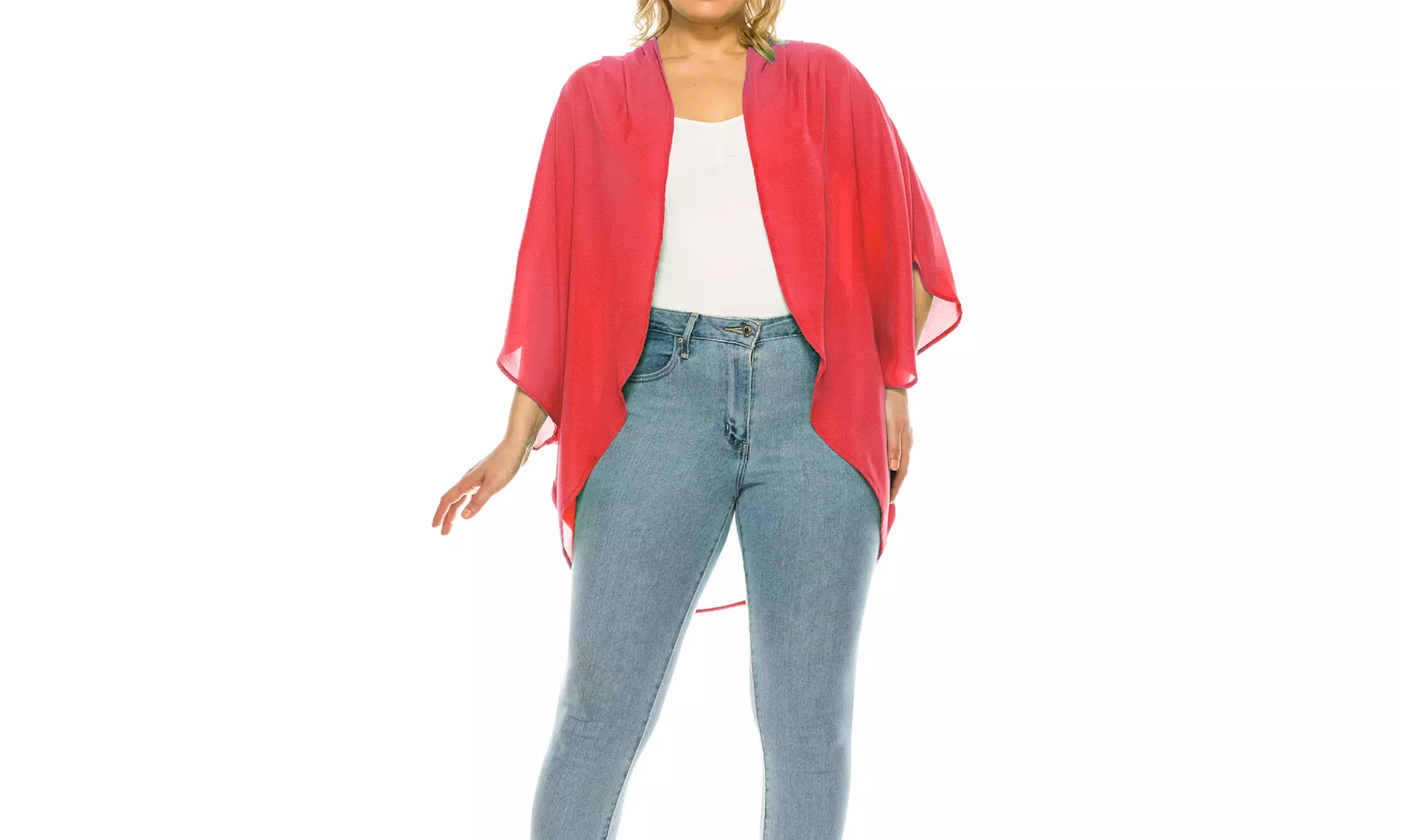 MOA Collection Women's Loose Fit Cardigan Sweater