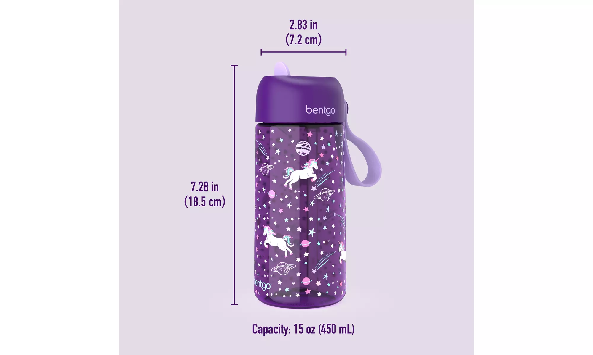 Bentgo Kids Water Bottle (1 and 2 Pack options)