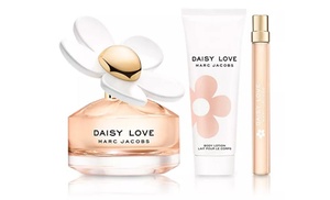 Marc Jacobs Daisy Love 3 Piece Eau de Toilette Gift Set for Women