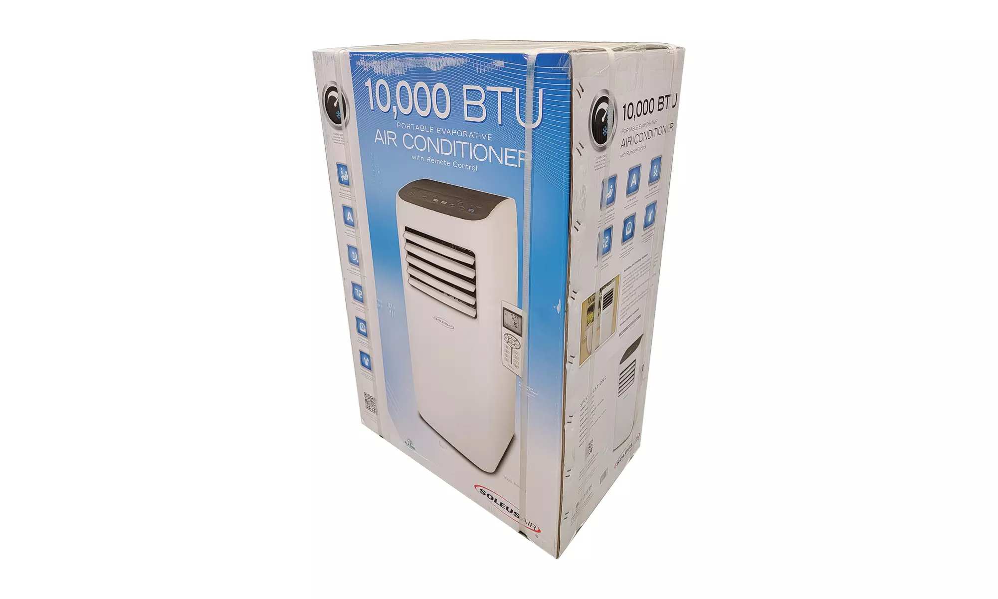 Soleus Air 10,000 BTU (10,000 DOE) Portable Air Conditioner, PSR-10-01, White - Second Medium