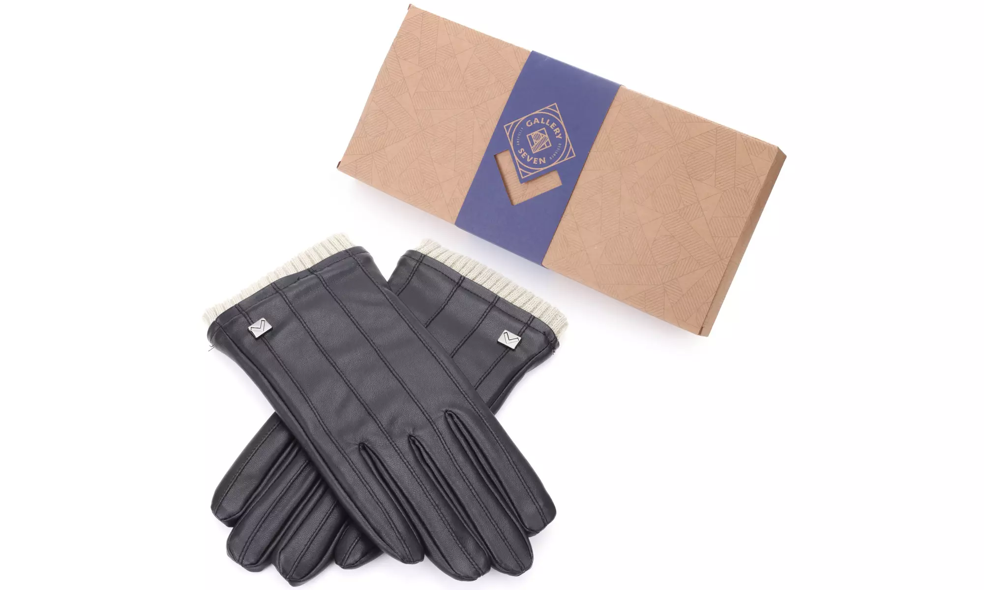 Gallery Seven Fashion Winter Gloves Mens - Lined - Touchscreen