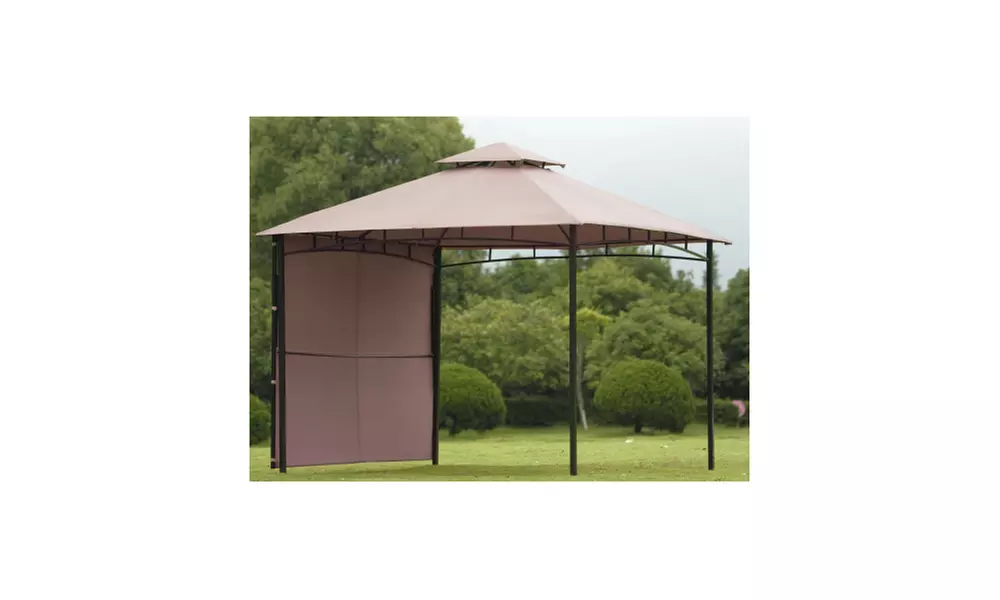 U-style  Seasonal Shade UV Protection with Extendable Awning Outdoor Gazebo - Primary Image