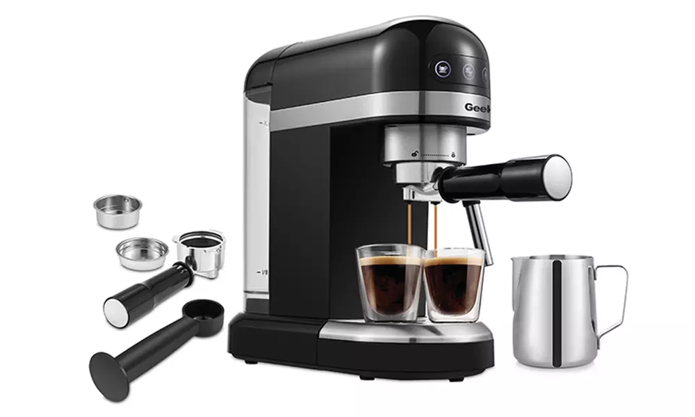 1350W High-Performance Espresso Machine with Thermo Block Beating System - Primary Image
