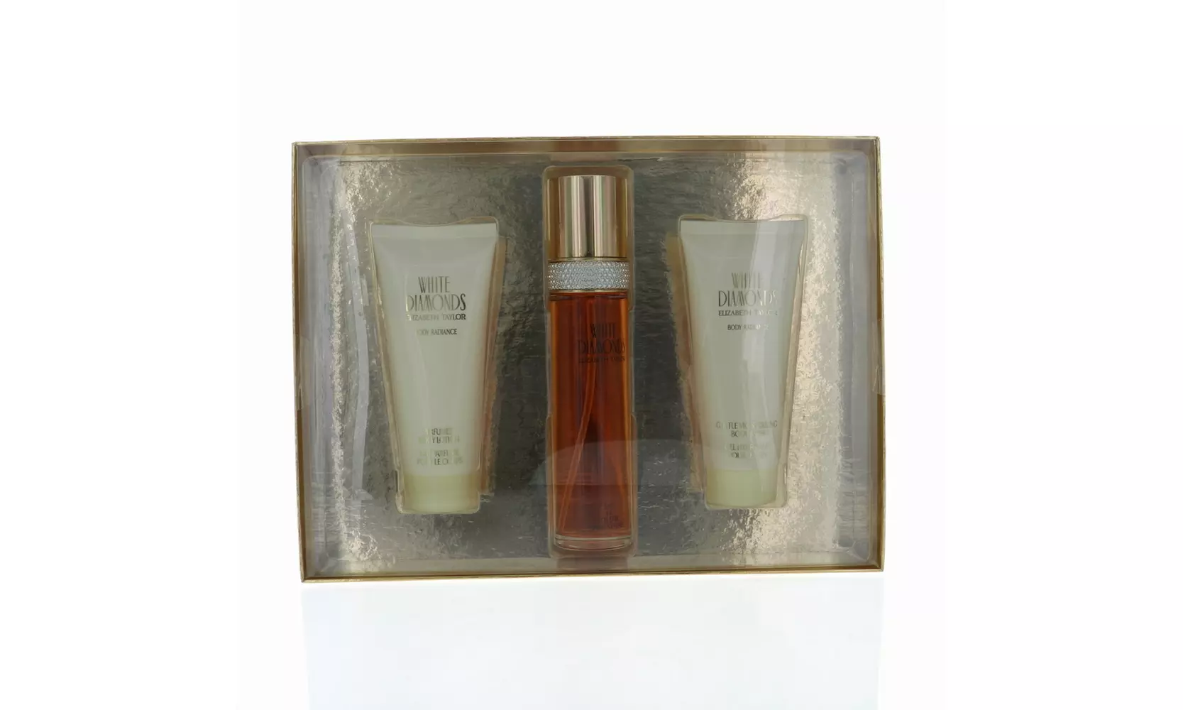 White Diamonds By Elizabeth Taylor 3 Piece Gift Set - 3.3 Oz Eau De Toilette - Primary Image