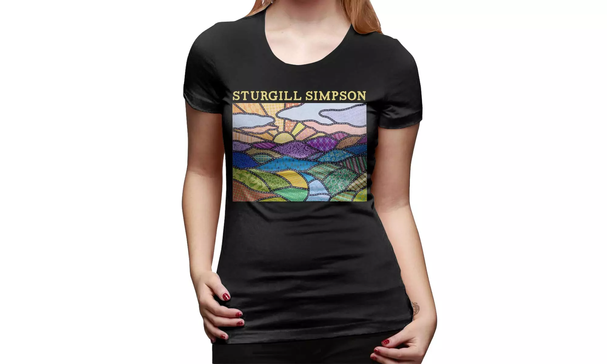 Sturgill Simpson T Shirt Womens Short Sleeve Tee Shirts - Primary Image