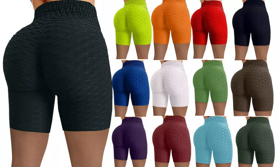High Waist Leggings Tummy Control Lifting Running Yoga Pants for Women - Primary Image
