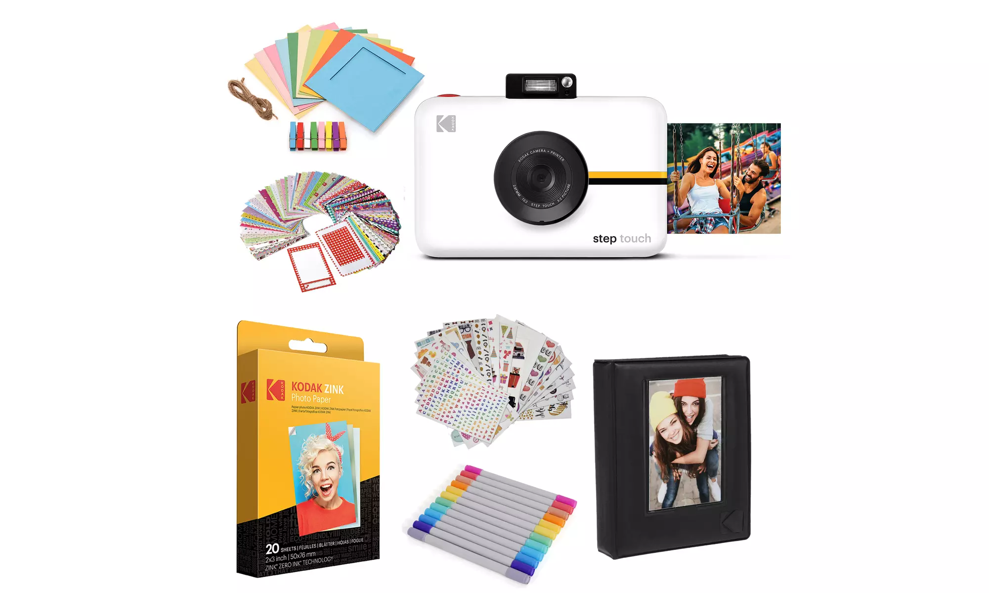 Kodak Step Touch 13MP Instant Camera with 3.5" LCD Touchscreen Starter Set - Primary Image