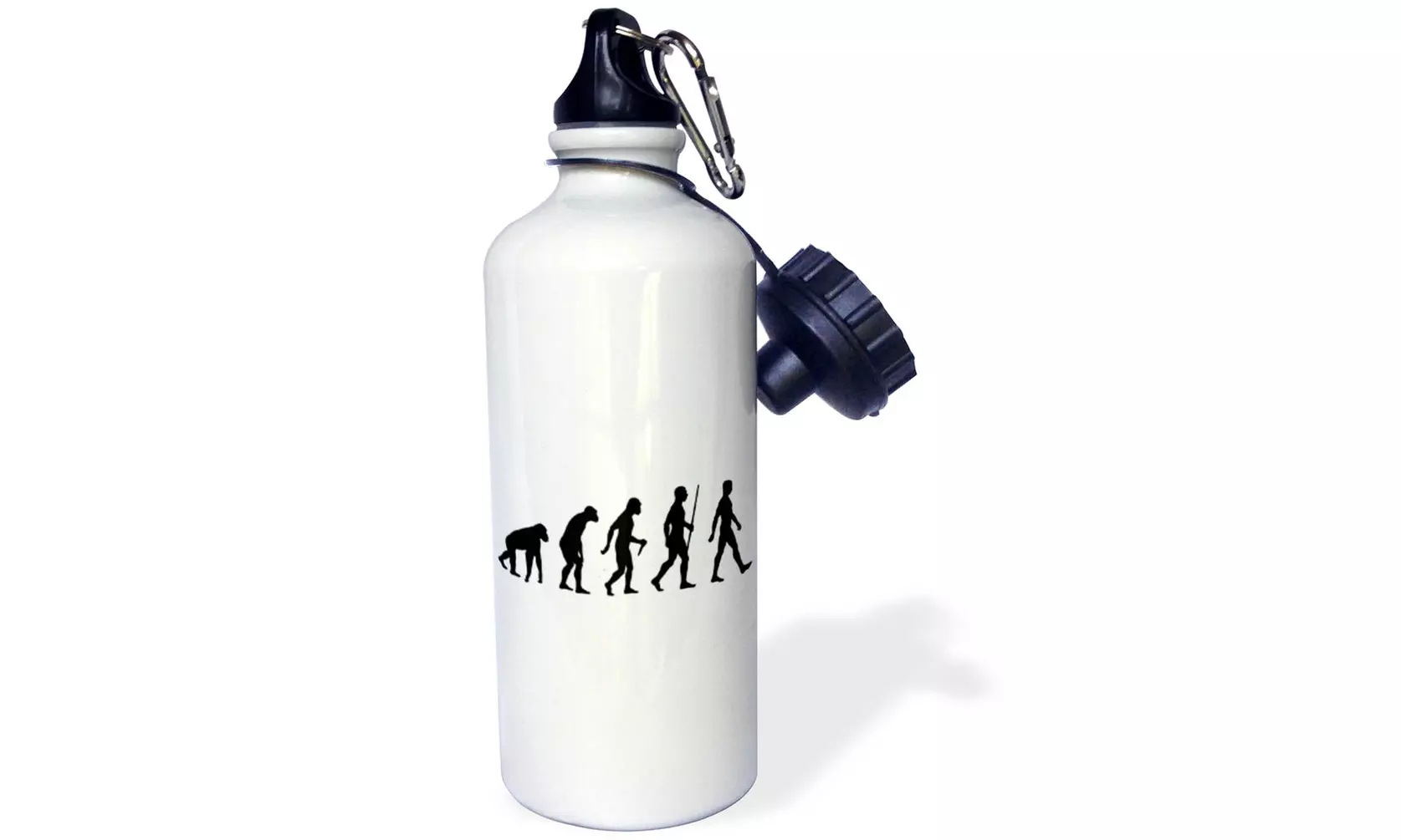 Water Bottle - Evolution of Man - 21oz - Second Medium