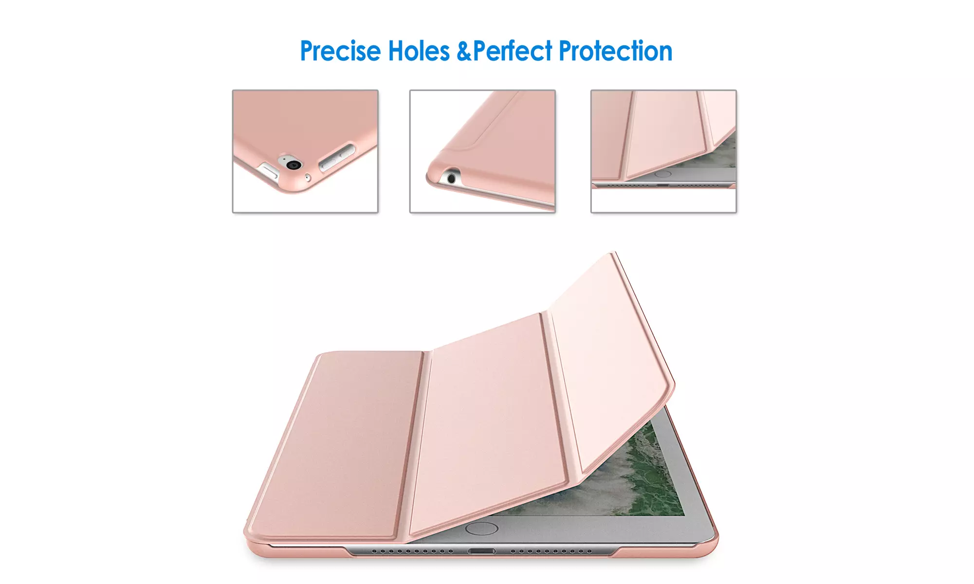 JETech Case for iPad Mini 4, Smart Cover with Auto Sleep/Wake