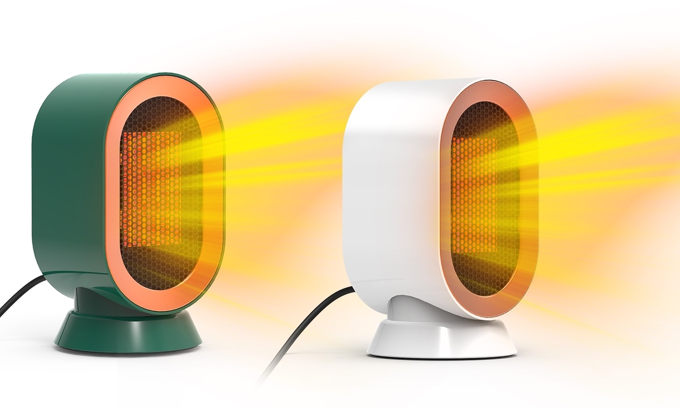 iMounTEK 1200W Oscillating Electric Space Heater with Fast PTC Heating