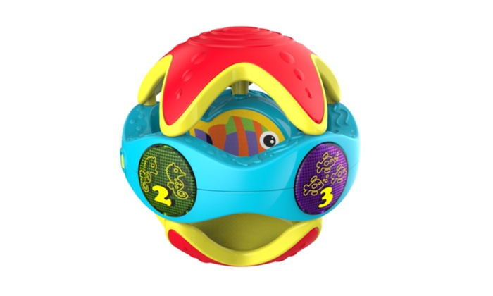 Up To 5% Off on Peek-a-Boo Rattle Ball | Groupon Goods